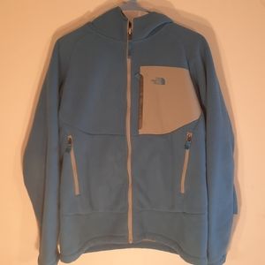 THE NORTH FACE chimborazo Boys Hooded Full Zip Fleece  jacket Size XL 18/20